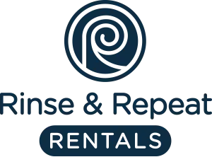 Rinse and Repeat Rentals logo