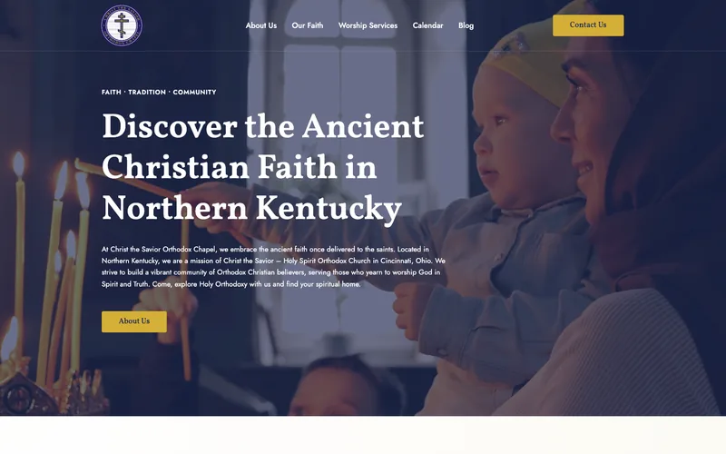 Christ the Savior Orthodox Chapel website, Northern Kentucky